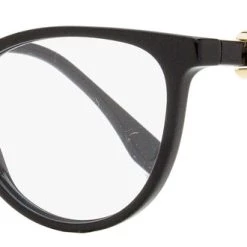 Fendi Women's Oval Eyeglasses FF0332 807 Black 52mm