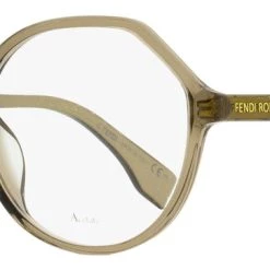 Fendi Women's Roma Amor Eyeglasses FF0398F 10A Transparent Beige 53mm