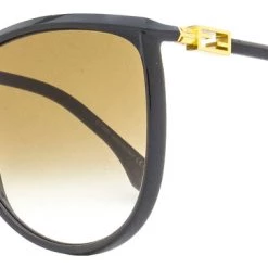 Fendi Women's Oversize Sunglasses FF0432GS 807HA Black 59mm