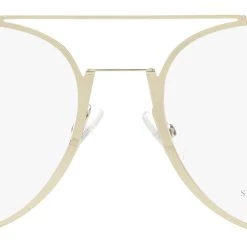 Fendi Women's Oval Eyeglasses FF0329 3YG Light Gold/Teal 53mm -Fendi shop 1792ede2dfa9414cbab0dd7e8a93b022 1080x