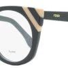Fendi Women's Eyeglasses FF0246 KB7 Dark Gray/Salmon 48mm -Fendi shop 1df0d58b2b9f47fa9e0d635100b0765b 55aad54a 27f3 4a3d ae61 8fbac691ed7b 1080x