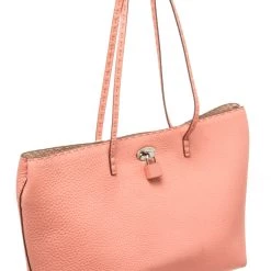 women Fendi Pink Leather Selleria Tote Bag -Fendi shop 2a53547658a14c3db74f8d2e418ea528 1080x