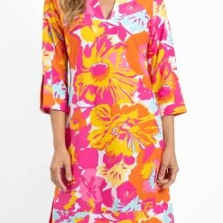Jude Connally women Megan Wildflower Dress In Spring Multi
