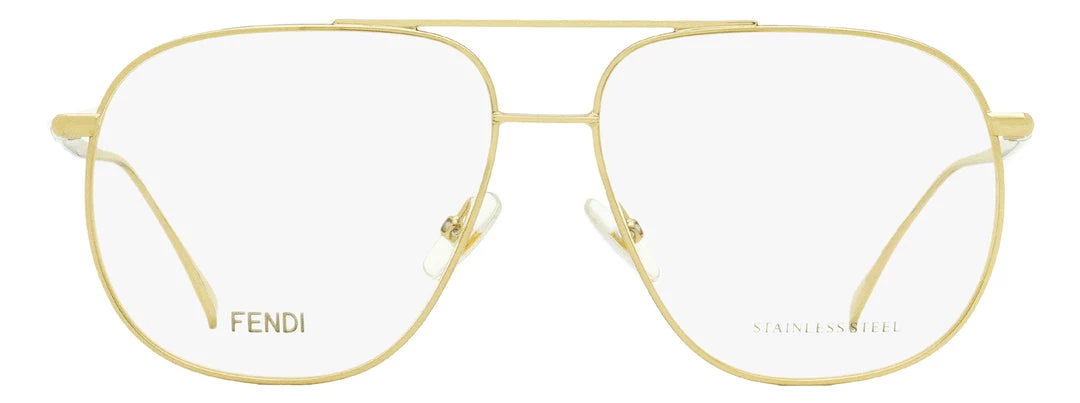 Fendi Women's Roma Amor Eyeglasses FF0391 J5G Gold 57mm 4 Fendi Women's Roma Amor Eyeglasses FF0391 J5G Gold 57mm - Image 2