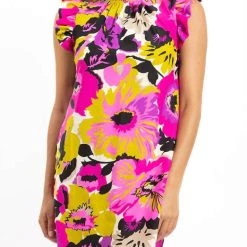 Fendi shop 34 Jude Connally women Shari Dress in Wildflower Rosewood