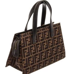 women Fendi Brown Canvas Leather 2 Way Buckle Shoulder Bag -Fendi shop 5a2f2865395647358dbbc7dd650e91ed 3b16d004 fb34 4f1c 8b0d 35566d7ac722 1080x