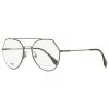 Fendi Women's Oval Eyeglasses FF0329 KJ1 Dark Ruthenium 53mm