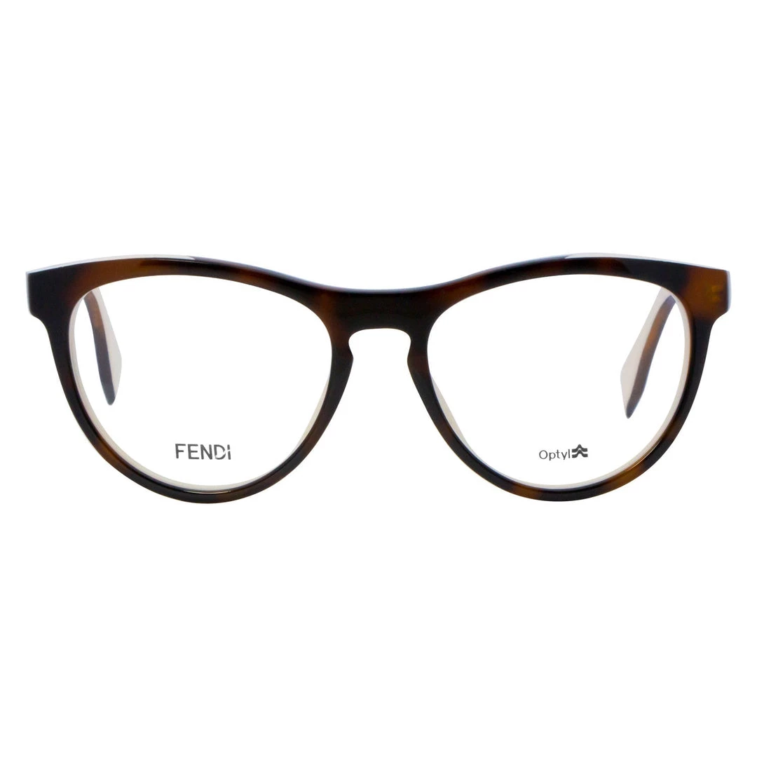 women Fendi Cateye Eyeglasses FF123 MIY Havana/Cream 51mm 123 4 women Fendi Cateye Eyeglasses FF123 MIY Havana/Cream 51mm 123 - Image 2