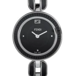 women Fendi My Way Black Ceramic Quartz Watch F353021001