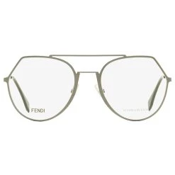 Fendi Women's Oval Eyeglasses FF0329 KJ1 Dark Ruthenium 53mm -Fendi shop 936925d1eaf24f638a8c059bc51d4130 81716be1 c0be 45d4 9250 830b791d5732 1080x