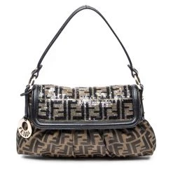 Fendi women Small Sequins Chef Tote