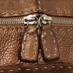 women Fendi Bronze Leather Selleria Large Shoulder Bag -Fendi shop ab8c1989c5404f46b9ce27aed50c466b 1080x