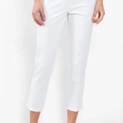 Jude Connally women Lucia Ponte Knit Pant In White