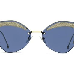 women Fendi FF 0355/S Cateye Sunglasses