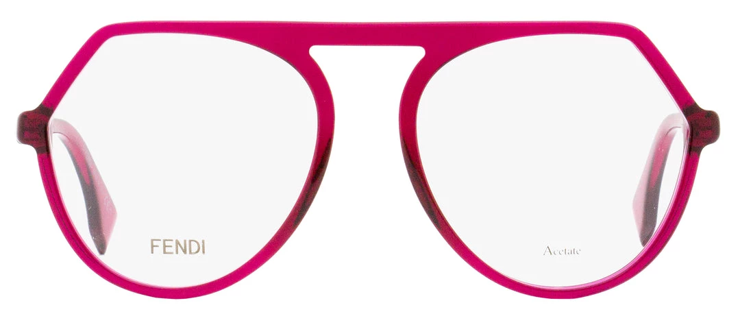 Fendi Women's Roma Amor Eyeglasses FF0385 C9A Red 53mm 4 Fendi Women's Roma Amor Eyeglasses FF0385 C9A Red 53mm - Image 2