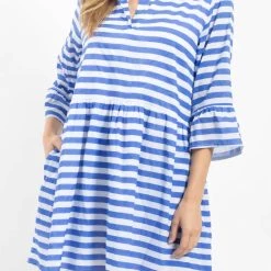 Jude Connally women Faith Dress In Periwinkle