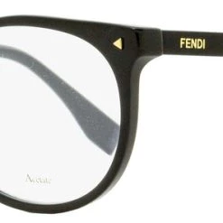 Fendi Women's Oval Eyeglasses FF0388 807 Black 53mm