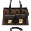 women Fendi Brown Canvas Leather 2 Way Buckle Shoulder Bag -Fendi shop db618c272df24f60811027f1517d9674 f3d94b99 8168 4f4b b3e0 e3064e47d714 1080x